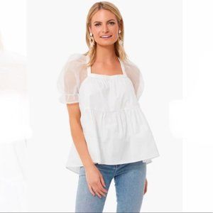Pomander Place White Tinsley Top - Tuckernuck